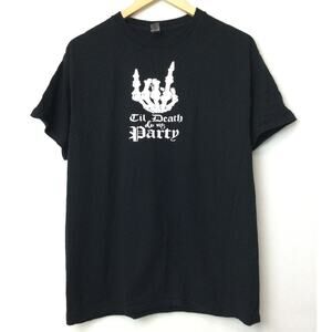 Till Death Do Us Party Heavy Cotton Tee Large